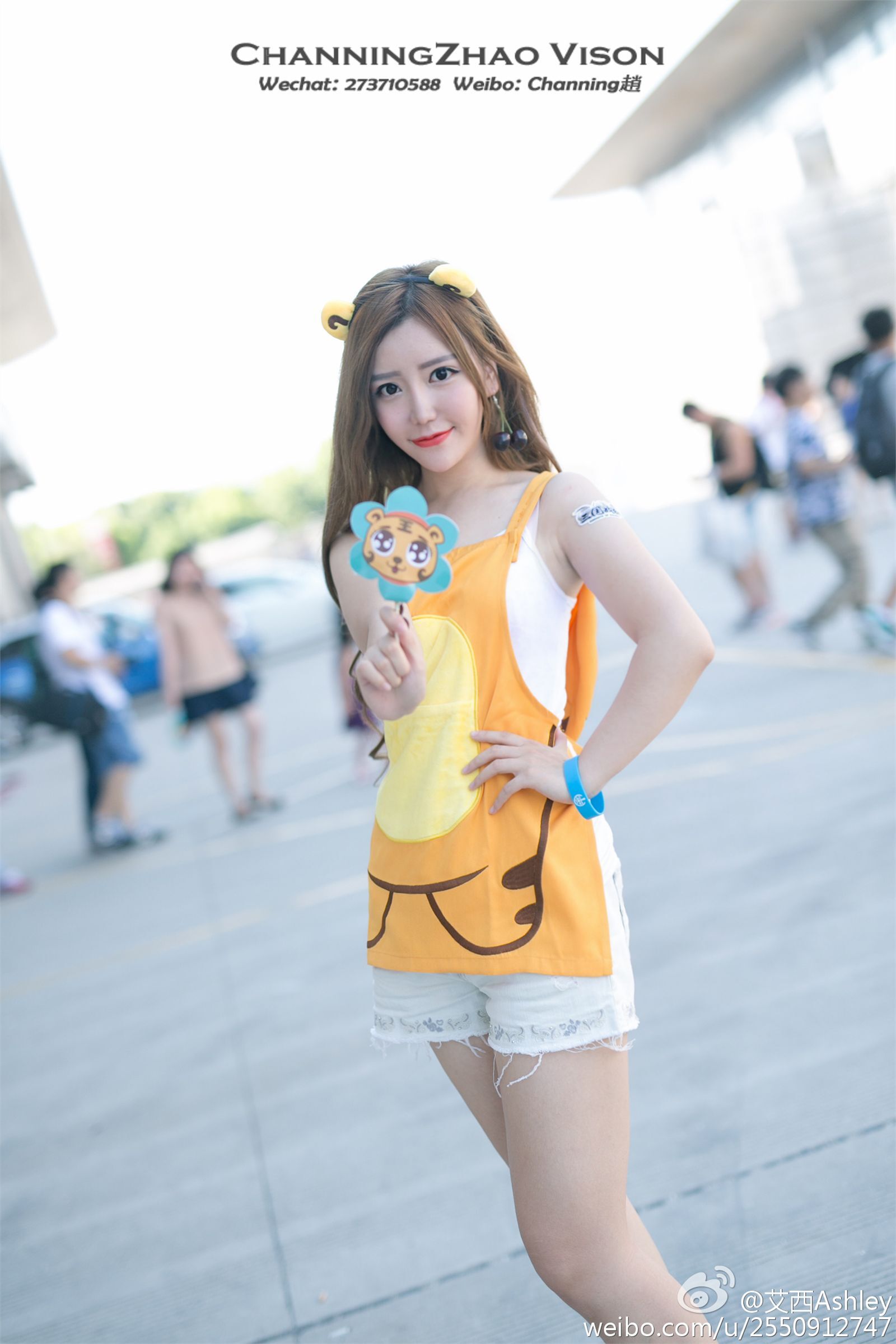 Shanghai 2015chinajoy model Ashley Weibo atlas 2